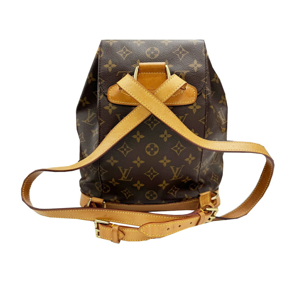 LOUIS VUITTON Brown Monogram Canvas Backpack - Picture 2 of 13
